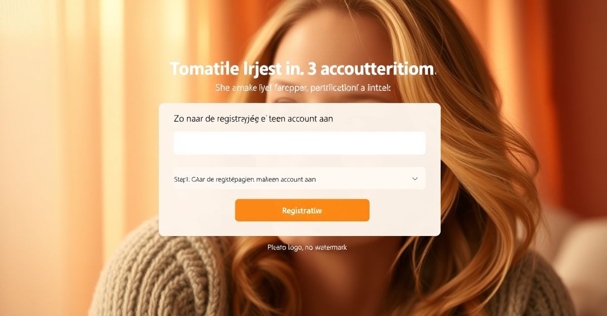 Stap 1: Ga naar de registratiepagina en maak een account aan